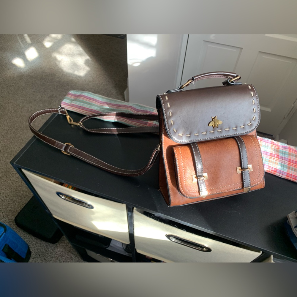 Leather Back Pack